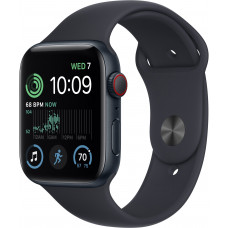 Apple Watch SE GPS (2022) 44mm Sport Band Midnight S/M
