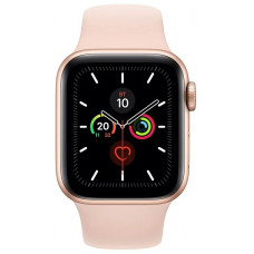 Apple Watch Series 5 GPS 40mm Aluminum Case with Sport Band золотистый/розовый песок
