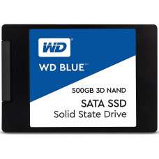 Western Digital WD BLUE 3D NAND SATA SSD 500Gb (WDS500G2B0A)