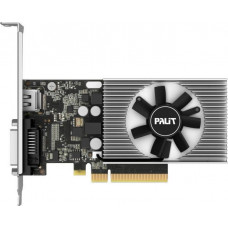 Palit PCI-E PA-GT1030 2GD4 NVIDIA GeForce GT 1030 2048Mb 64 DDR4 1151/2100 DVIx1 HDMIx1 HDCP Bulk low profile (NEC103000646-1082F BULK)